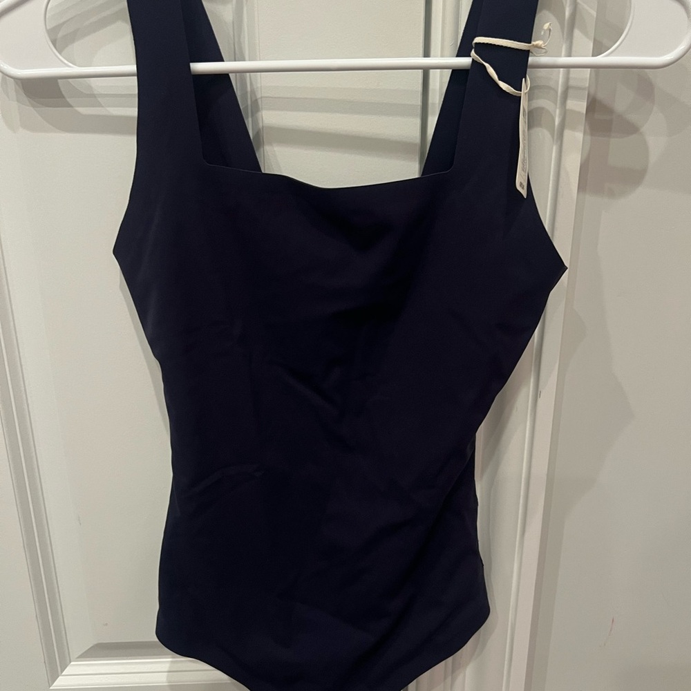 aerie Dark Navy One-Piece Swimsuit